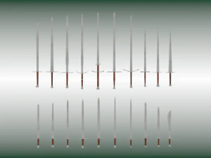 gran colecci&oacute;n medieval Modelo 3D