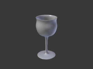 glass of water 3D मॉडल