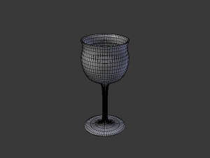 glass of water 3D मॉडल