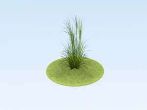 lowpoly grass pack 3D Model