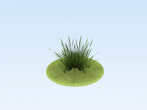 lowpoly grass pack 3D Model