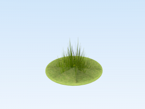lowpoly grass pack 3D Model