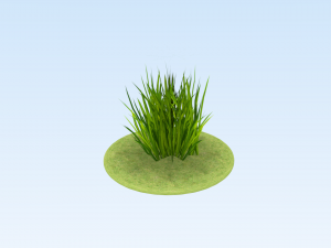 lowpoly grass pack 3D Model