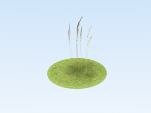 lowpoly grass pack 3D Model
