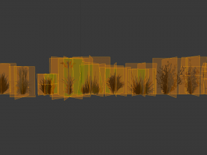 lowpoly grass pack 3D Model