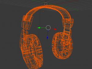 headphones 3D 模型