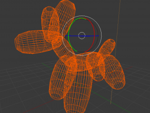 funy dog Model 3D