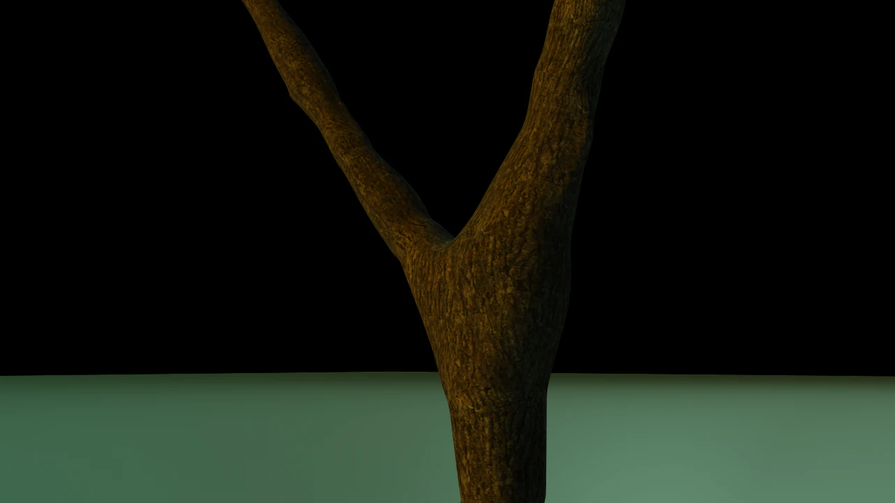 branch 3D Model .c4d .max .obj .3ds .fbx .stl .blend 