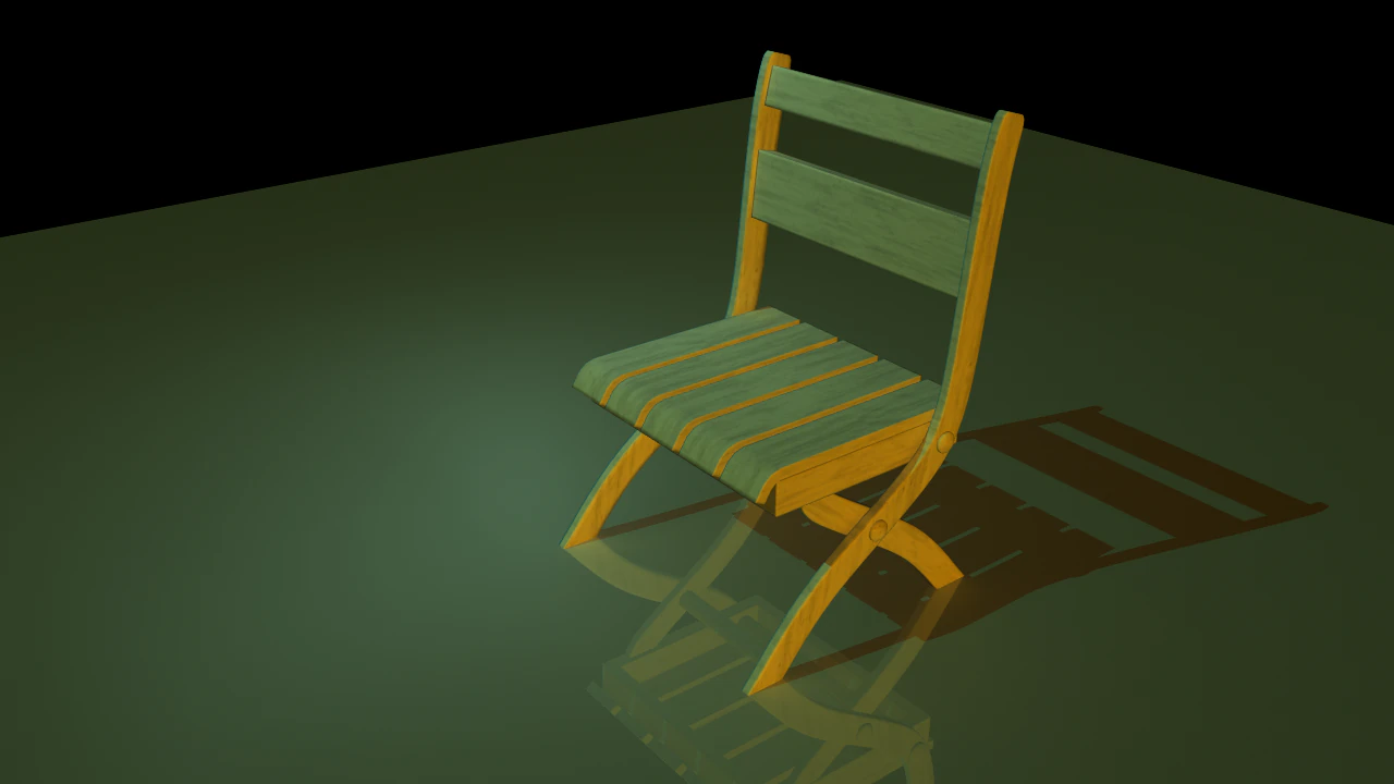 gardenchair 3D Model .c4d .max .obj .3ds .fbx .stl .blend 