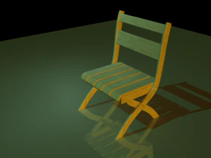 krzesło ogrodowe Model 3D