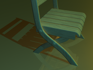 gardenchair 3D Modell