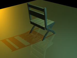 gardenchair 3D Modell