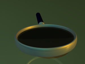 magnifying glass 3D 模型