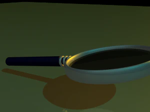 magnifying glass 3D Model