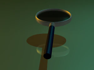 magnifying glass 3D Model
