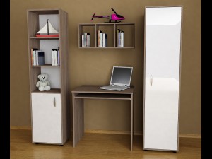 children section 3D Model