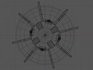 pocisk moździerzowy m69 Model 3D