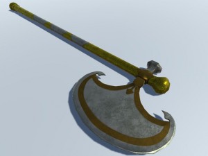 ancient rus axe 3D मॉडल