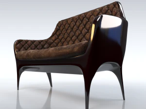 sof&aacute; showtime de jaime hayon para bd barcelona desi Modelo 3D