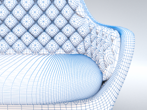 showtime sofa by jaime hayon for bd barcelona desi Modelo 3D