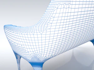 sof&aacute; showtime de jaime hayon para bd barcelona desi Modelo 3D