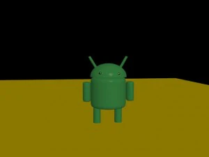 android 3D Модель