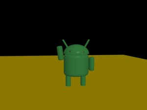 android Model 3D