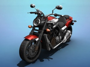yamaha v max 3D Model in Motorcycle 3DExport