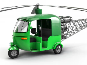 auto helicopter 3D Model