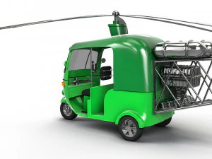 auto helicopter 3D Model
