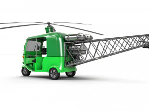 auto helicopter 3D Model