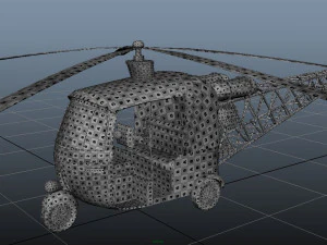 auto helicopter 3D Model