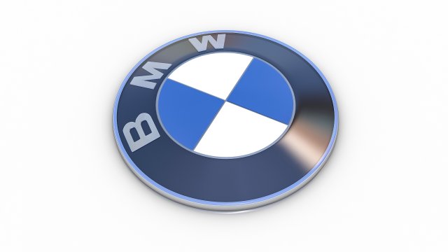 luxury car 3d logo 3D 模型 .c4d .max .obj .3ds .fbx .stl .blend 