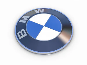 luxury car 3d logo 3D Model