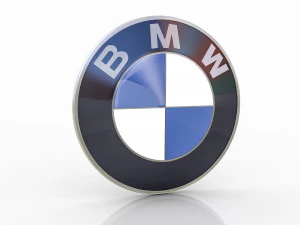 luxury car 3d logo 3D Model