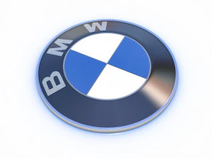 luxury car 3d logo 3D Model