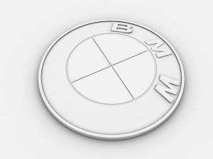 luxury car 3d logo 3D 模型