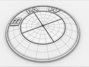 luxury car 3d logo 3D 模型