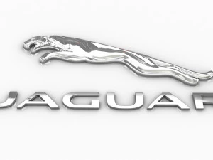 logotipo do jaguar Modelo 3D