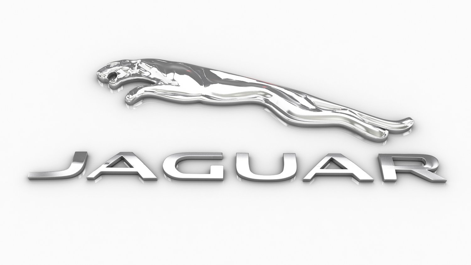 Jaguar Logo 3D Model in Parts of auto 3DExport