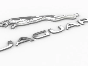 jaguar logo 3D Model