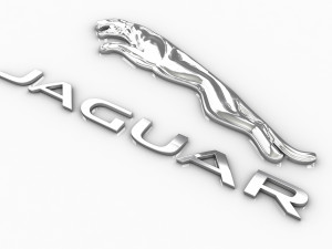 jaguar logo Modelo 3D