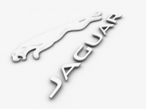 jaguar logo Modelo 3D