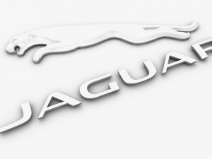 jaguar logo Modelo 3D