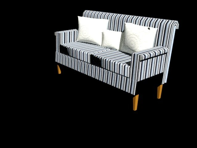 sofa 3D Model .c4d .max .obj .3ds .fbx .stl .blend 