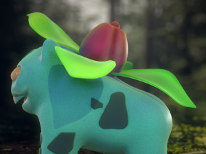 bulbasaur 3d print ready 3D-printmodel