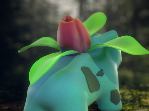 bulbasaur 3d print ready 3D-printmodel