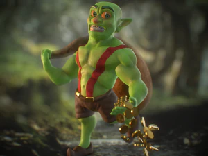 कुलों के टकराव से भूत 3D प्रिंट मॉडल