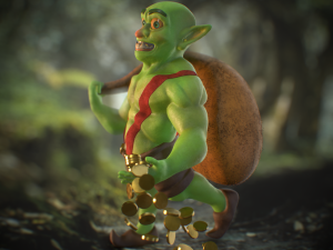goblin from clash of clans 3D Print Model
