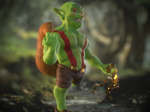 goblin from clash of clans 3D Print Model
